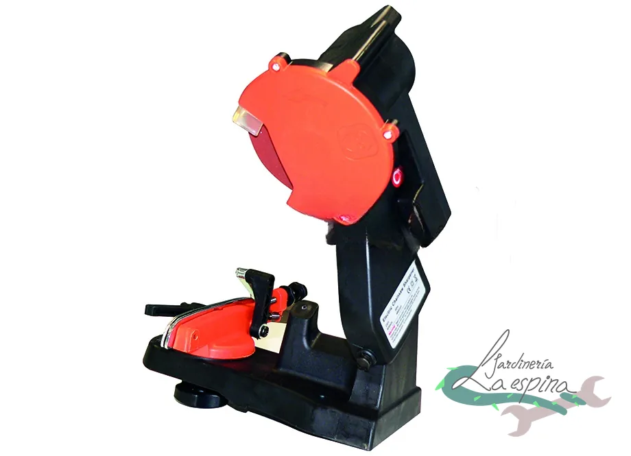 Afiladora de cadenas ANOVA AF1330 Basic Grinder de sobremesa con esmeril y mordaza para la cadena