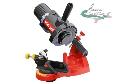 Afiladora eléctrica de cadena de poda ANOVA AF132 con estructura de aluminio y disco de 2,9 mm