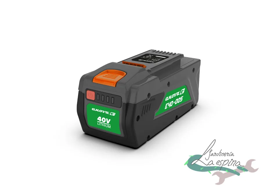 Batería de ion litio 40V ANOVA E+ E40-005 de 8,0 Ah y 288 Wh