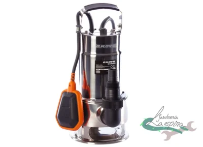 Bomba sumergible de aguas sucias ANOVA BE1000ASX con carcasa de acero inoxidable
