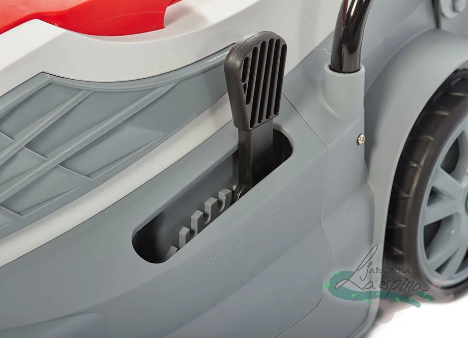Cortacésped eléctrico ANOVA IKRA CE1400N de 34 cm con recogedor rígido y asa plegable - vista 4