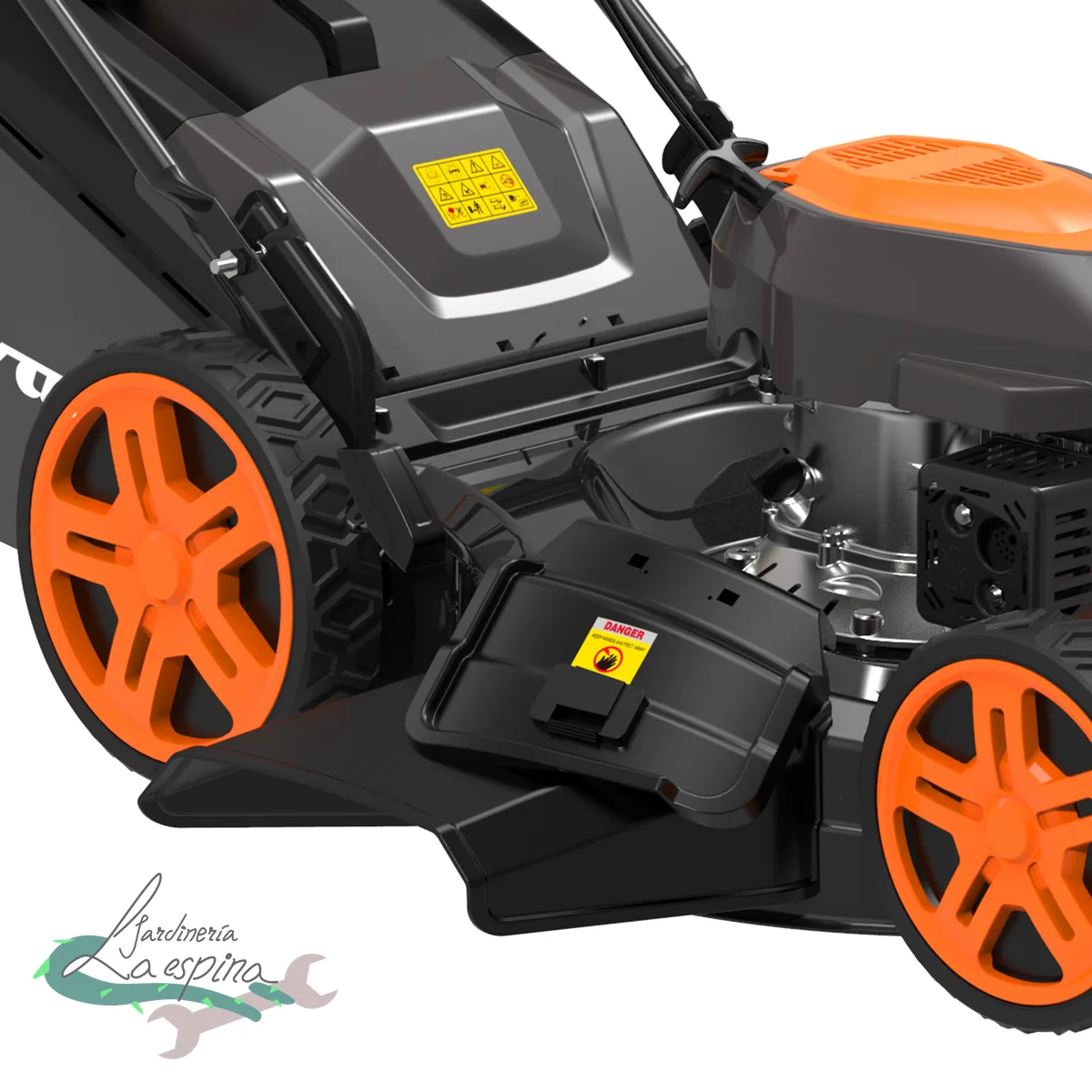 Cortacésped de gasolina ANOVA Plus CC151T de 51 cm autopropulsado con recogedor de 65 litros - vista 4
