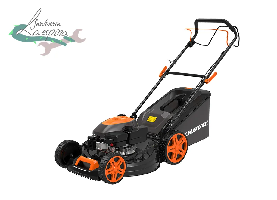 Cortacésped de gasolina ANOVA Plus CC151T de 51 cm autopropulsado con recogedor de 65 litros
