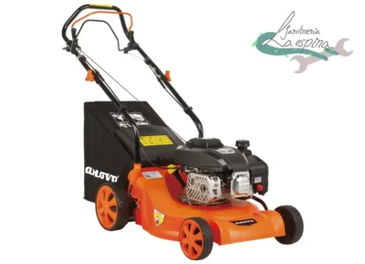 Cortacésped de gasolina autopropulsado ANOVA CC340PT con chasis de polipropileno y recogedor