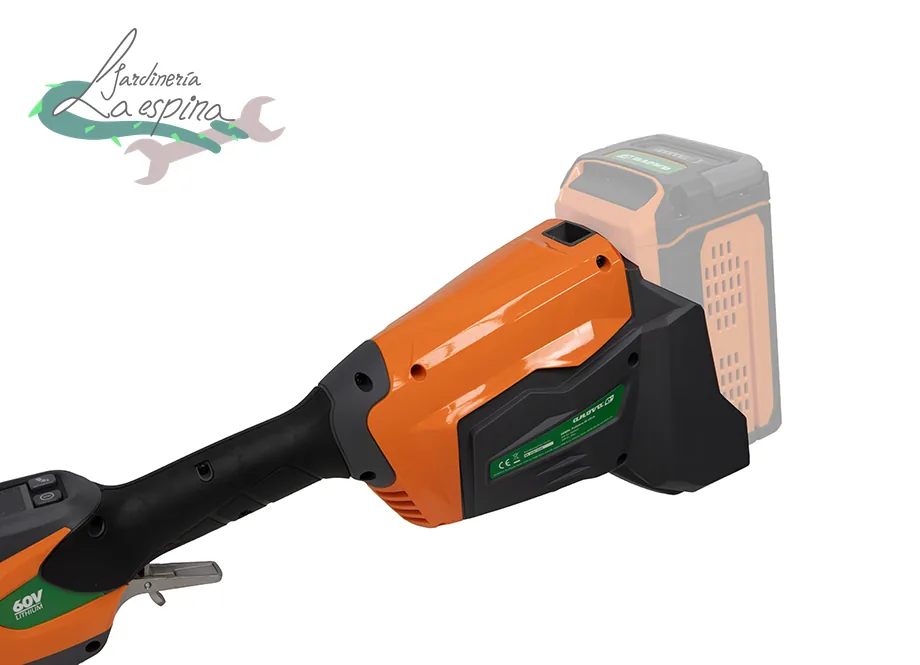 Cortasetos de pértiga a batería 60V ANOVA E60PH con cabezal articulado - vista 3