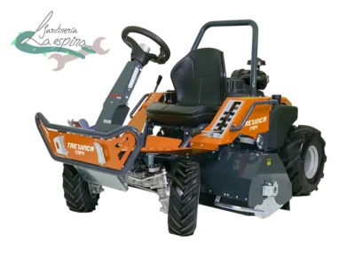 Desbrozadora con asiento ANOVA PRO Trevinca TREV1104 de 110 cm con tracción 4x4