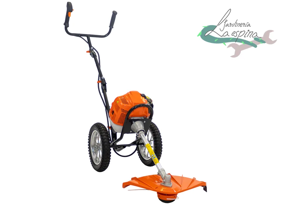 Desbrozadora con ruedas ANOVA D52R de 51,7 cc con cabezal de hilo y manillar plegable - vista 2