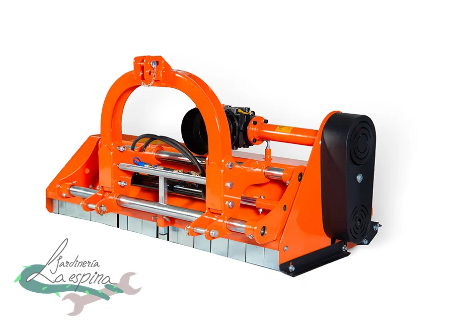 Desbrozadora para tractor ANOVA PTODTDHCY125 de 125 cm con desplazamiento lateral hidráulico
