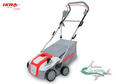 Escarificador eléctrico ANOVA IKRA ES1800 de 38 cm con recogedor de 40 litros