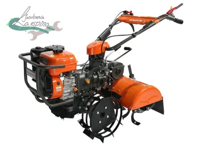 Motocultor ANOVA MTC620 de rotación combinada con ruedas metálicas