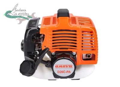 Motor completo de desbrozadora 2 tiempos ANOVA D26C-PA-M1 de 25,4 cc