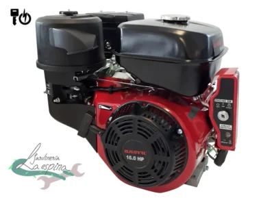 Motor de gasolina 4 tiempos OHV ANOVA MA421 de 16 HP y 420 cc