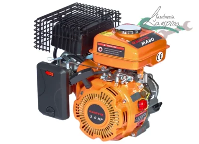 Motor de gasolina 4 tiempos ANOVA MA80 de 2 CV para sulfatadora con eje de 15 mm