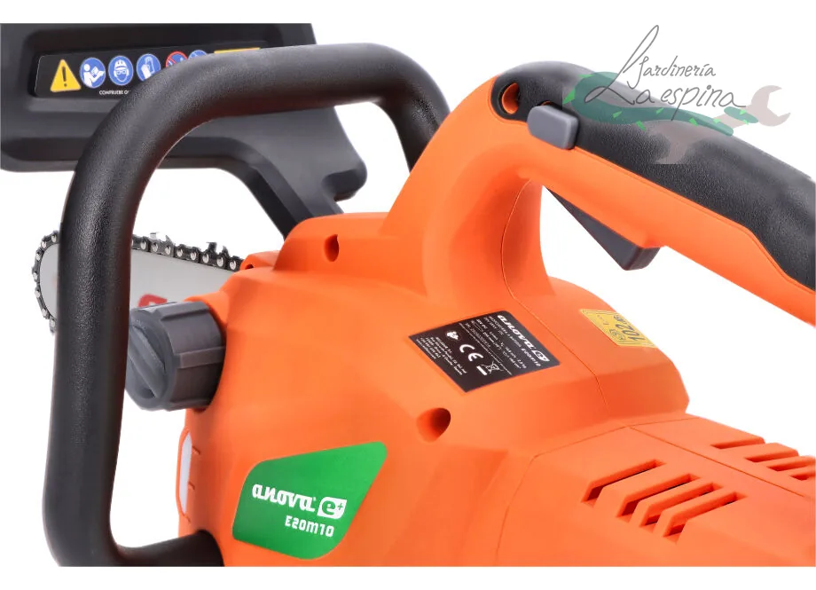 Motosierra de batería ANOVA E-Plus E20M10 20 V con espada de 10 pulgadas, batería y cargador - vista 5