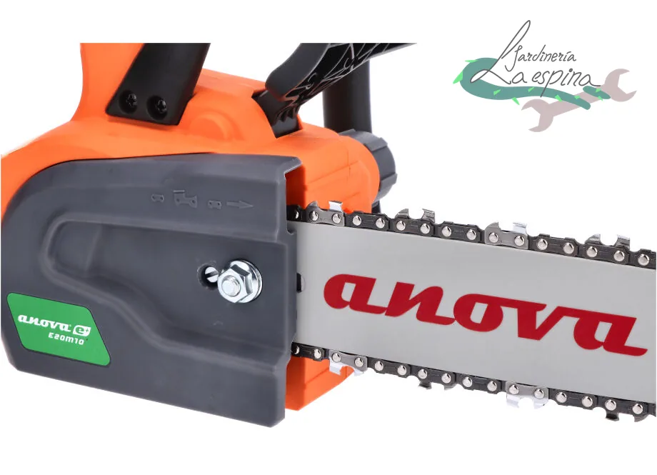Motosierra de batería ANOVA E-Plus E20M10 20 V con espada de 10 pulgadas, batería y cargador - vista 6