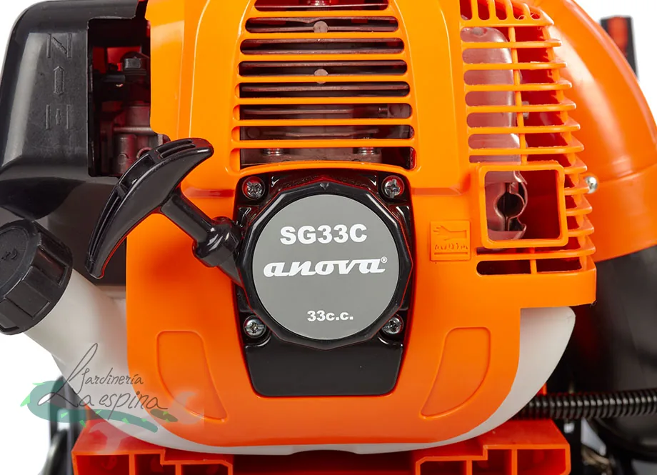 Soplador de gasolina ANOVA SG33C de 32,6 cc con tubo de soplado y empuñadura con acelerador - vista 2