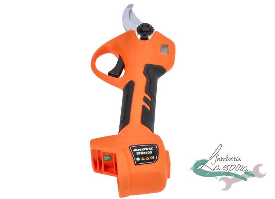 Tijera de poda inalámbrica ANOVA TPB2503 con display y puño de goma - vista 5