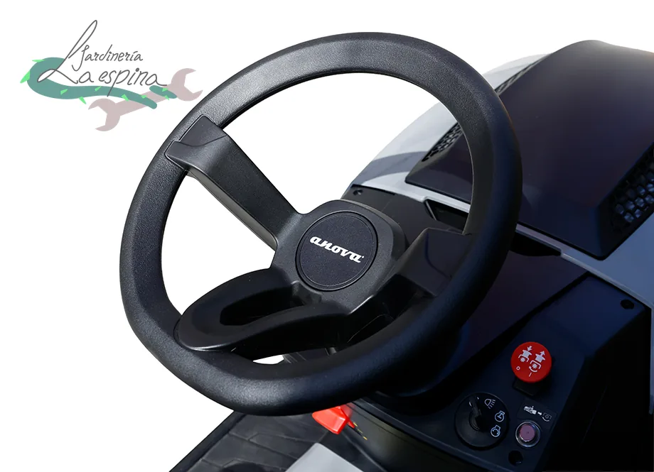 Tractor cortacésped ANOVA TC98H de 98 cm con cesto recogedor de 240 litros - vista 8
