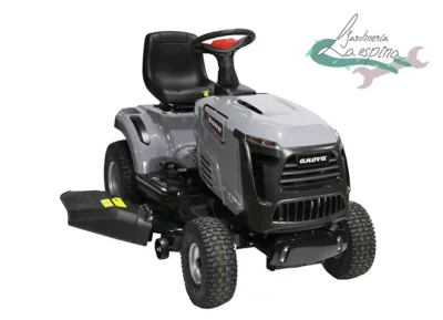 Tractor cortacésped ANOVA TC108LH de 108 cm con descarga lateral y motor V-Twin