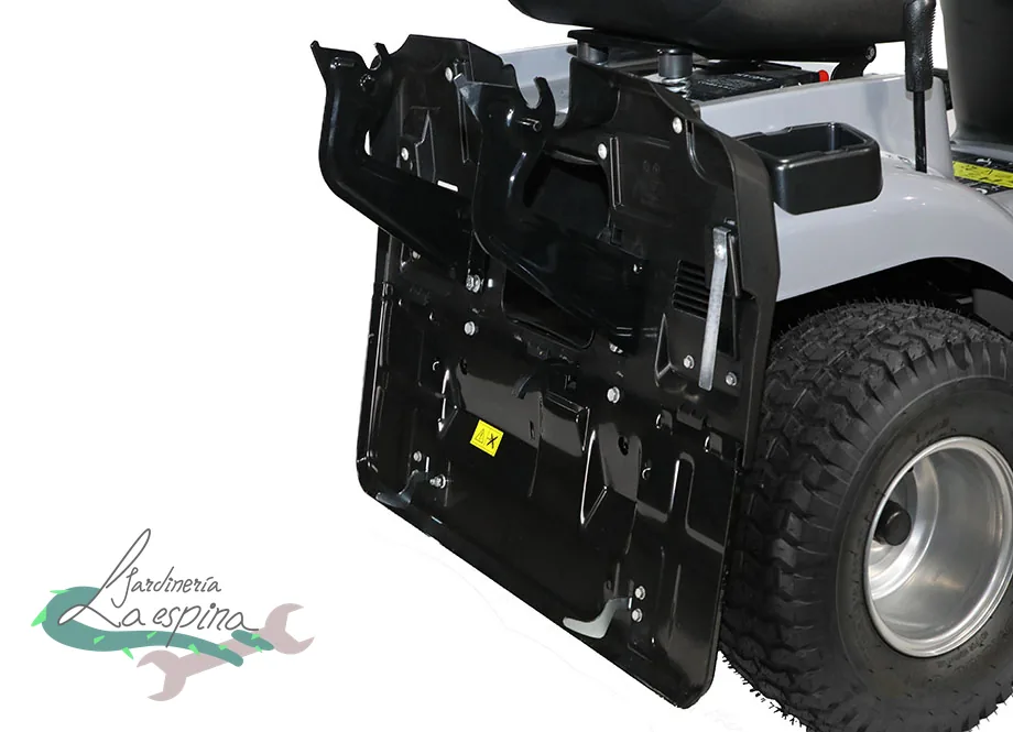Tractor cortacésped ANOVA TC86M de 86 cm con saco de recogida trasero - vista 2